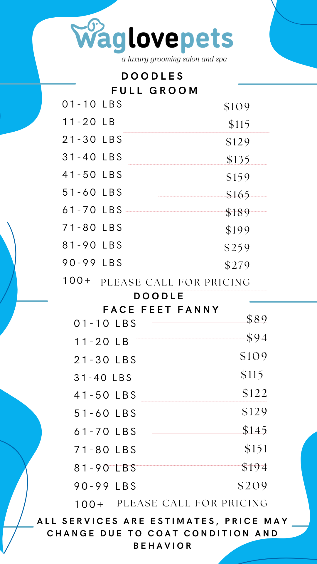 Pink Beauty Service Salon Price List Instagram Story (2)